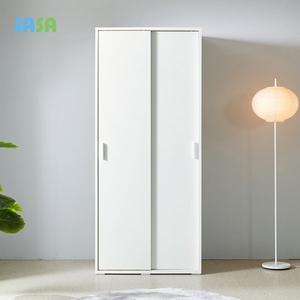 [SASA]사사가구 800 제이 슬라이딩 2단 행거형 옷장