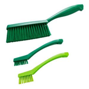 바이칸 욕실 화장실 틈새 바닥 청소솔 녹색 3종 세트