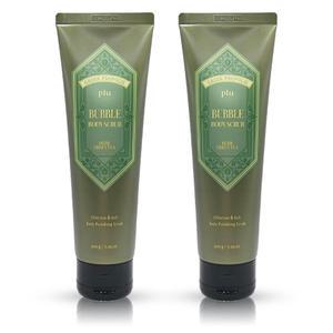 플루 그린 프로폴리스 버블 바디스크럽 허브 그린티 200g 2개