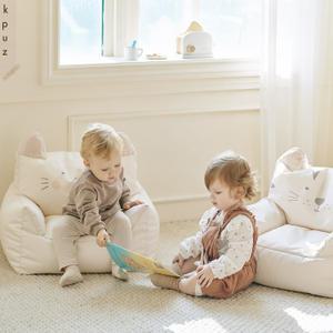 [코아코아] 쁘띠 빈백 동물 디자인 빈백 바른자세 아동용 키즈 소파