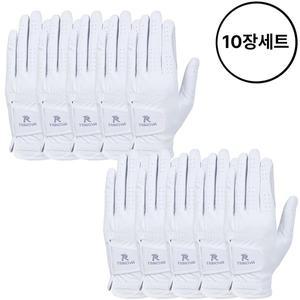 [트리노바]반양피 골프장갑 남성용(한손)_T3456 10장세트