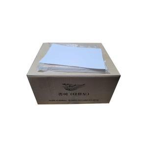 치킨 기름종이 튀김 기름흡착지 코팅 유산지 노루지 35g x 200mm x 300mm 9000장