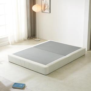 실바 파운데이션 평상형 무헤드 침대 프레임 패브릭 생활방수 싱글 S