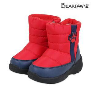 베어파우키즈 MIA 레드 아동패딩부츠
