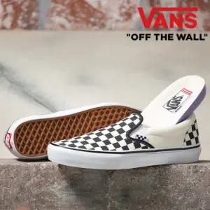 [롯데백화점]반스 체커보드 스케이트 Slip-on 슬립온 VN0A5FCAAUH1