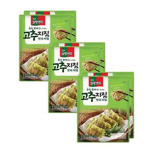 해태 고향만두 지짐교자(고추) 370g, 2입, 3개 (총 6개)