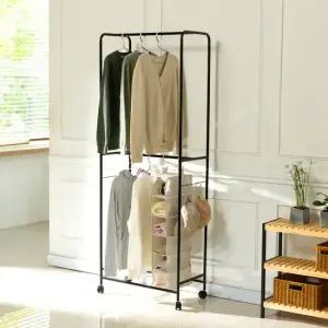 까사마루 2단 멀티 라운드 행거 1세트