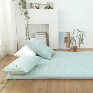 플라워티 누빔 요커버 싱글 요매트커버 먼지없는