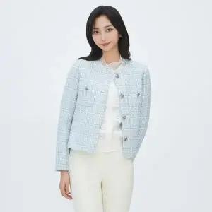 [롯데백화점]베스띠벨리 플라워버튼트위드재킷BKJAC7101