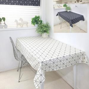 첵 식탁 테이블커버 주문제작상품 블랙 베이지