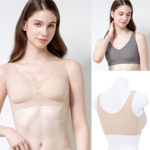 보디가드 퓨징 무봉제 심리스 노라인브라 노와이어 브라탑 BBWBA073