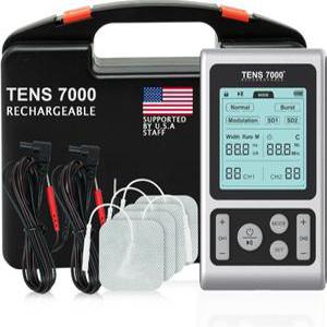 TENS 7000 충전식 Unit 근육 자극기