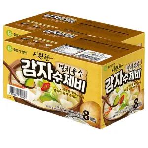 이가자연면 감자수제비 186.5g 16개