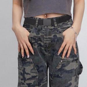 벨트 남자 버클 남자허리띠 군 등산 청 바지 (3nDuF)