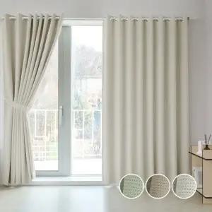 까르데코 어반 형상기억 암막 거실 특대형커튼 2장