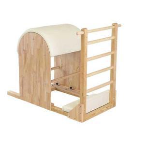 테스 바렐 기구 스트레칭 화이트 레더바렐 벽걸이 실내 바렐기구 슬라이딩 교정 초모델