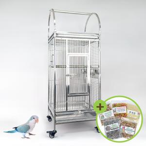 스테인리스 대형 앵무새 케이지 새장 놀이터 BC-501