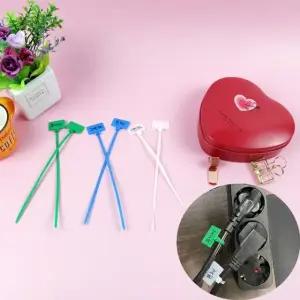 sDD 케이블타이 케이블정리 케이블 네임택 전선묶기 (WFHUAAH)