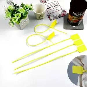 sDD 메모 작성 네임택 이름표 롱 긴 케이블 타이 100P (WFHUAHN)