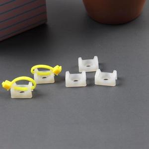 고품질 sDD 전선 케이블 묶기 호스 타이 고정 홀더 백색10P 전선정리 (WFHUB1F)