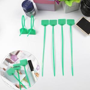 고품질 sDD 오각 메모 전선 네임텍 케이블타이(그린)중 100P 전선정리 케이블메모 전선메모 (WFHUAWU)