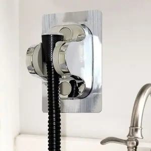 접착식샤워기홀더 안정적인 각도조절가능한샤워홀더 (WFHVH7Z)