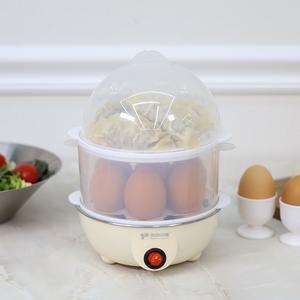 (생활가전) 키친아트 2단 계란찜기 에그쿠커 계란삶는기계 찐빵 만두 찜기 아이보리 KA-1407