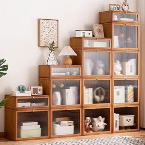 [아도라하우스]커스텀 원목 수납 정리선반장 대형 1개