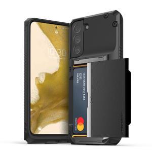 베루스 갤럭시S22 플러스 울트라 카드 수납 4장 러기드 케이스 담다글라이드 프로 로고블랙