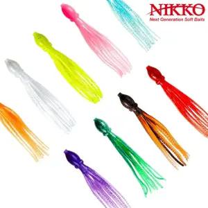 니코 3.5 타코 베이트 웜 8.9cm 타이라바 대구라바 문어 루어 스커트 넥타이 웜 파츠