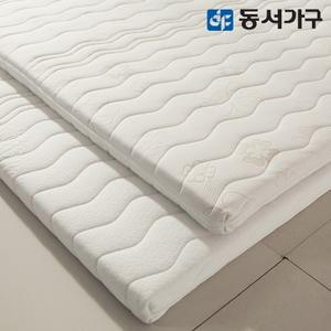 [동서가구]EZ매트 니트커버 라텍스폼 토퍼 슈퍼싱글 SS 토퍼 매트리스 DF636245
