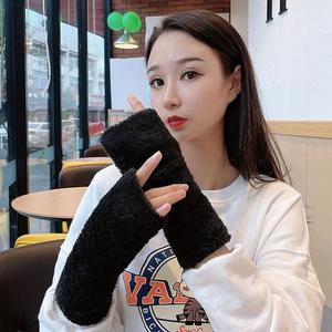 웜퍼핸드워머 털 손토시 암워머 겨울 뽀송 패션자외선