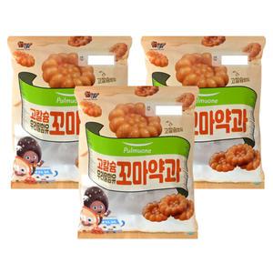 풀무원 고칼슘 우리밀함유 꼬마약과 200g x 3개