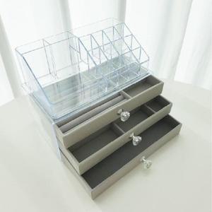 [JHMP9PPU_55](청결공감)화장품정리함+3단서랍보석함