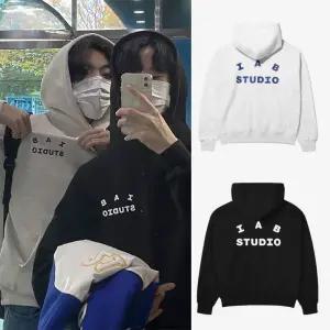 IAB STUDIO 아이앱 스튜디오 남녀공용 후드티 캐주얼 패션 브랜드 가을 및 겨울