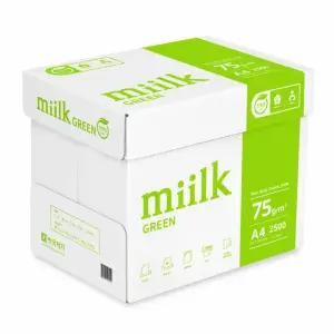 밀크 그린 A4용지 75g 1박스(2500매) Miilk green