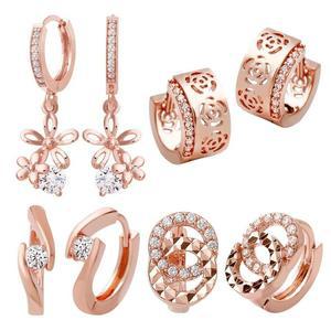 [QN4241W1_55]러블리 플라워 여자친구선물 귀걸이 14K