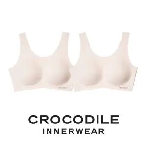 [크로커다일] 감탄브라 소프트핏 쉘론 U넥 패드일체형 브라2종 라이트베이