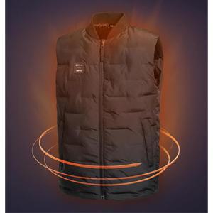 정전기 방지 온도조절 발열안감 보온성 발열베스트 방한용조기 방열조끼 60대남성