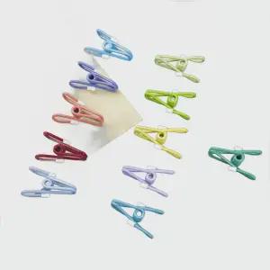 인티몰 클립잇 빨래집게 다용도 집게 10가지색상 20p