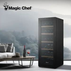 매직쉐프 와인셀러 87병 대용량 와인 보관 냉장고 203리터 설치상품