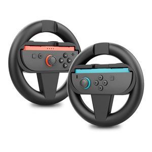 [닌텐도]Switch 2(스위치 2) 조이콘 레이싱 휠(블랙, 2개입)