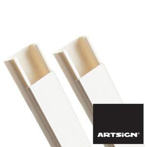 중형 백색사데일리각 랜선 전선몰딩 23mm 1M 2