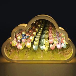 무한거울 구름 무드등 만들기(1인용)