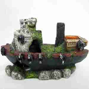 아시아몰/수족관장식/일식소품/통통배(010-2-001)