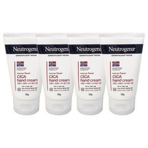 뉴트로지나 인텐스 리페어 시카 핸드크림 56g X 4개