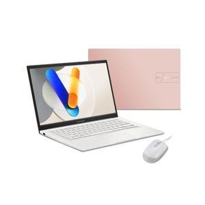 ASUS 노트북 [세금포함] [정품] Vivobook 14 FHD LAPTOP 랩탑 Core 5 120U 8GB 512GB Berry 핑크 + 화이트