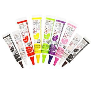 초코펜 세트 9개 1세트 (컬러7종) 쿠키 케이크 데코레이션 데코펜