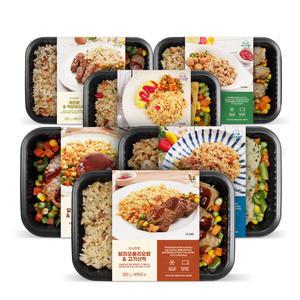 오늘은 건강한끼 볶음밥 도시락 x 6종! 손쉬운 조리 완벽한 맛 영양가득 맛있는 간편식