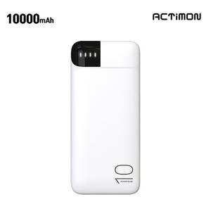 엑티몬 USB 2포트 10000mAh 보조배터리 C타입 케이블